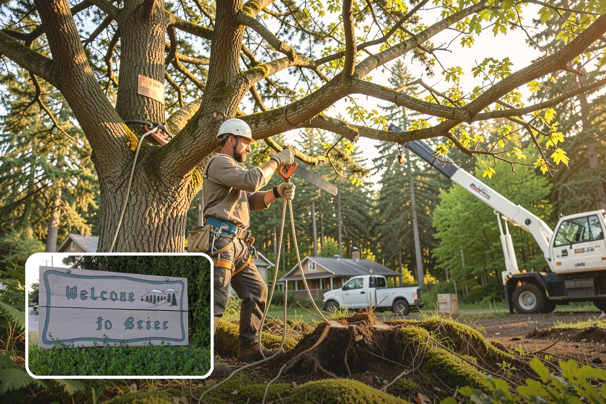 Tree Removal in Brier, Snohomish County, WA - Eliminates safety hazards