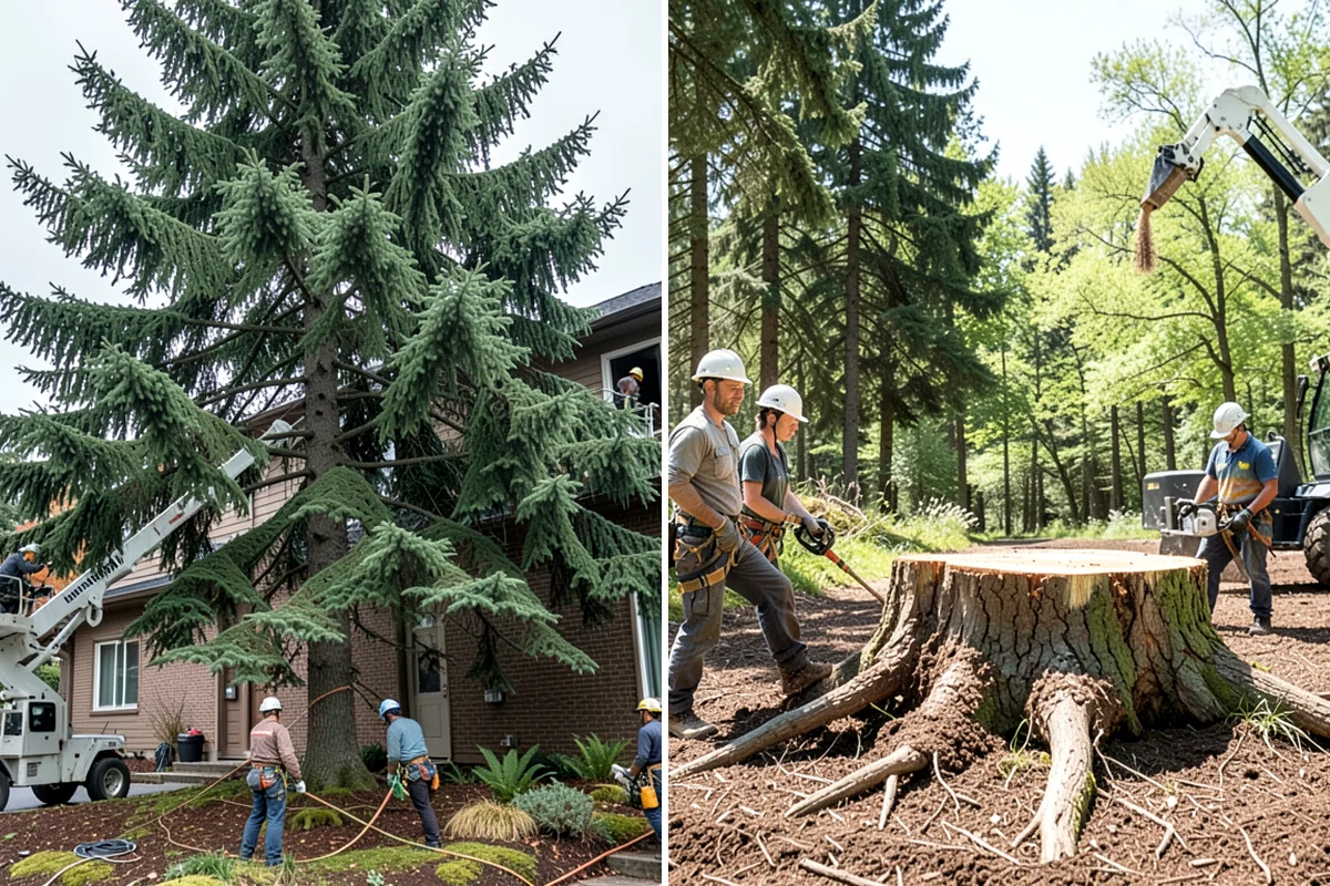 Tree Removal in Clyde Hill, King County, WA - Site assessment and planning
