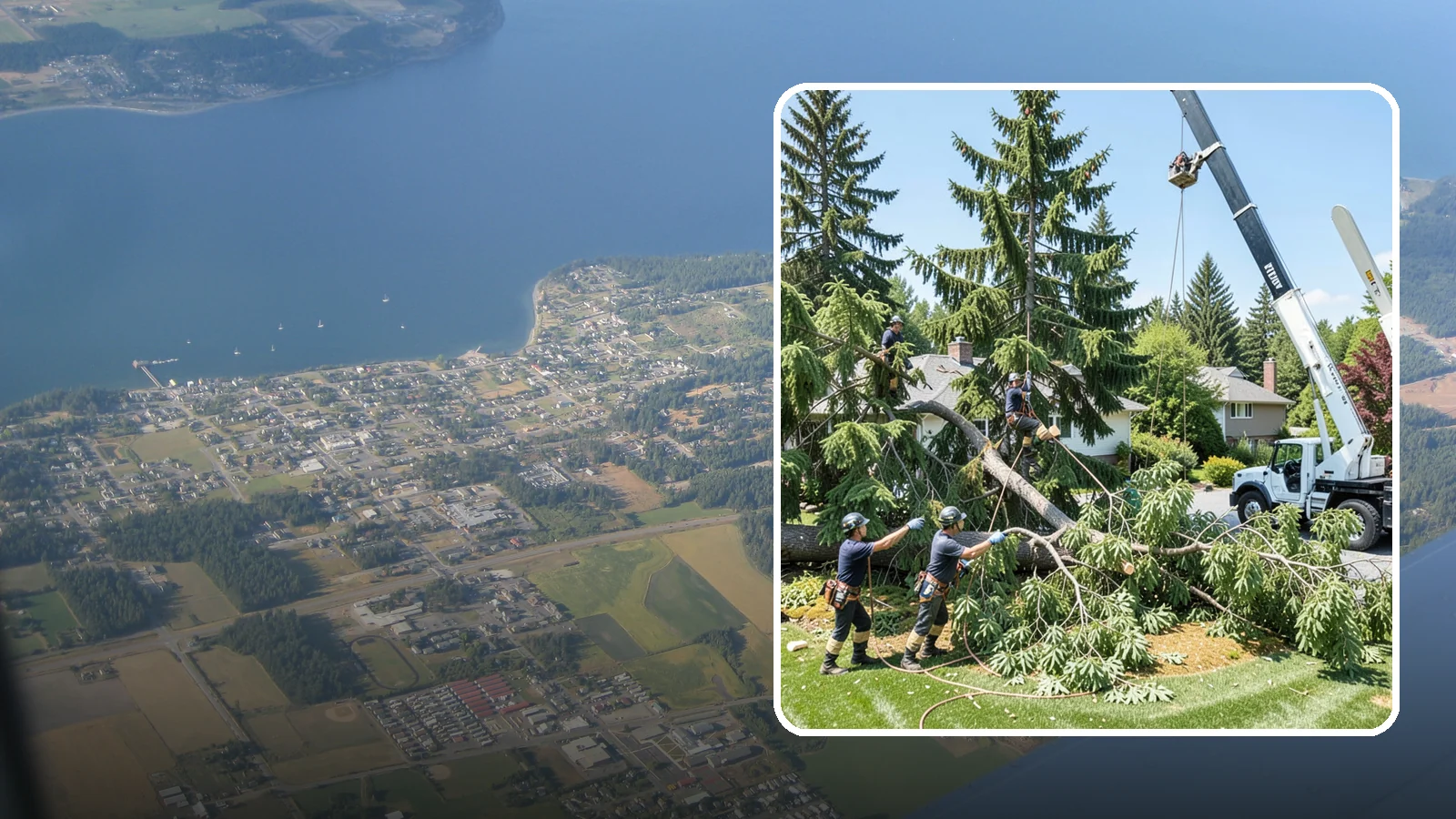 Tree Removal in Coupeville, Island County, WA - Safe and complete removal of unwanted, dead, or hazardous trees.