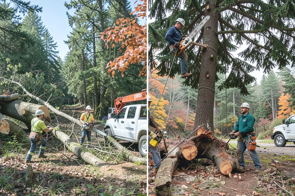 Tree Removal in Coupeville, Island County, WA - Site assessment and planning