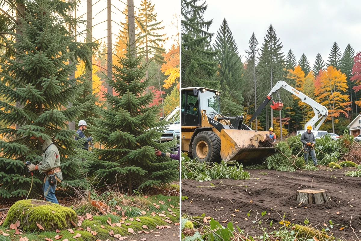 Tree Removal in Covington, King County, WA - Site assessment and planning