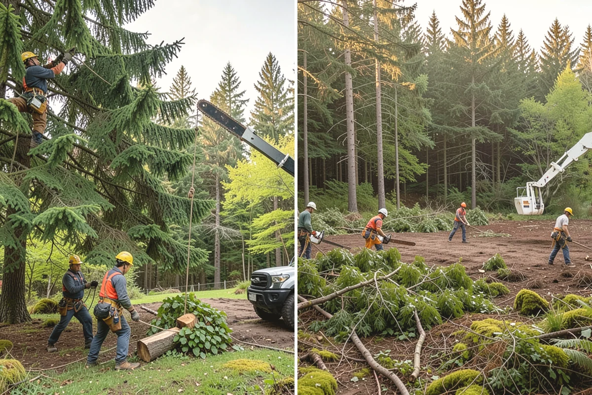 Tree Removal in Edgewood, Pierce County, WA - Site assessment and planning