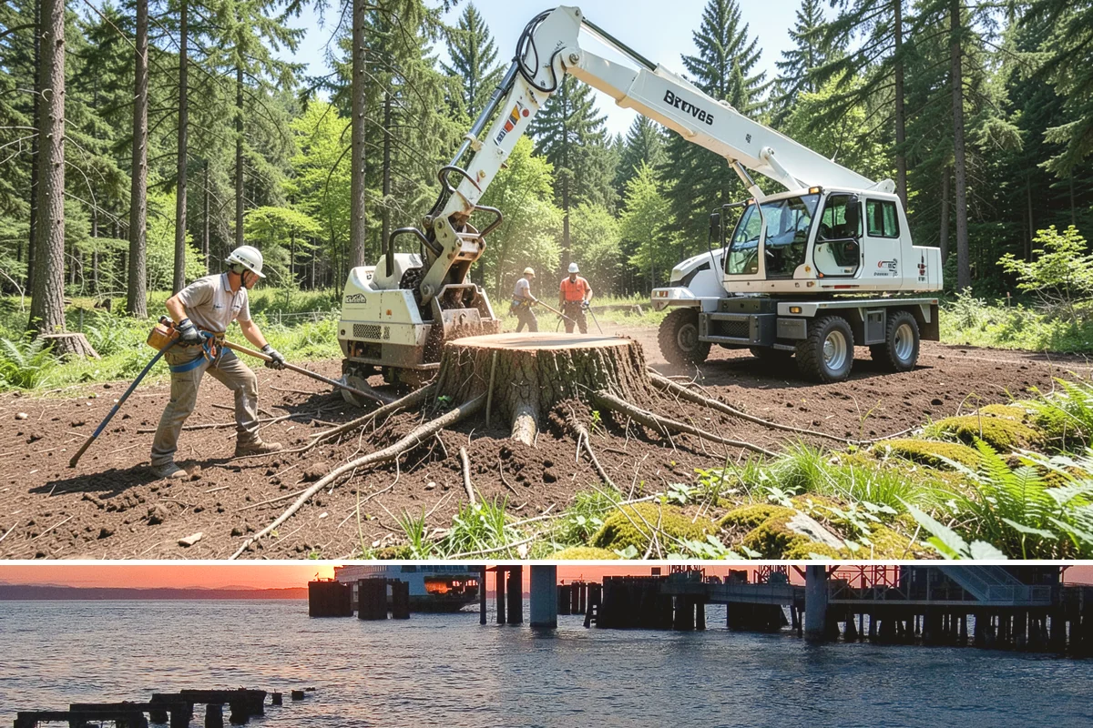 Tree Removal in Edmonds, Snohomish County, WA - Tree removal can be performed year-round in the Puget Sound climate but is often scheduled during drier months to ensure stable...