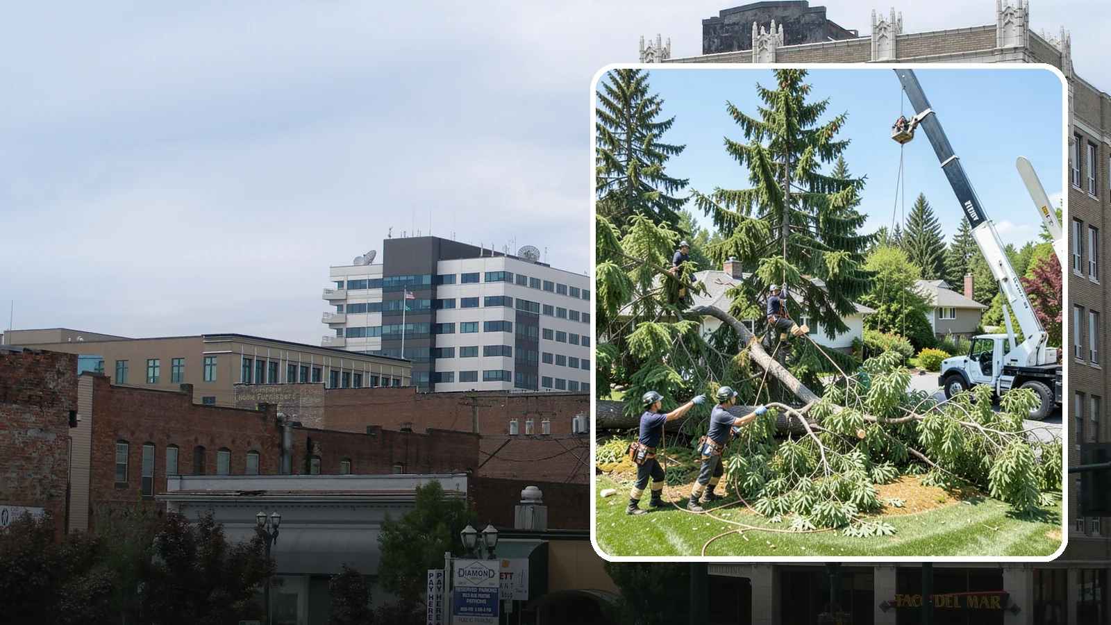 Tree Removal in Everett, Snohomish County, WA - Safe and complete removal of unwanted, dead, or hazardous trees.