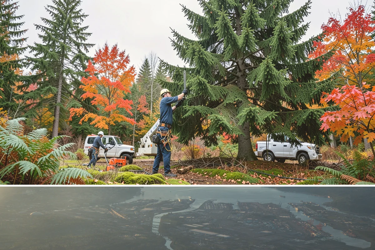 Tree Removal in Fife, Pierce County, WA - Tree removal can be performed year-round in the Puget Sound climate but is often scheduled during drier months to ensure stable...