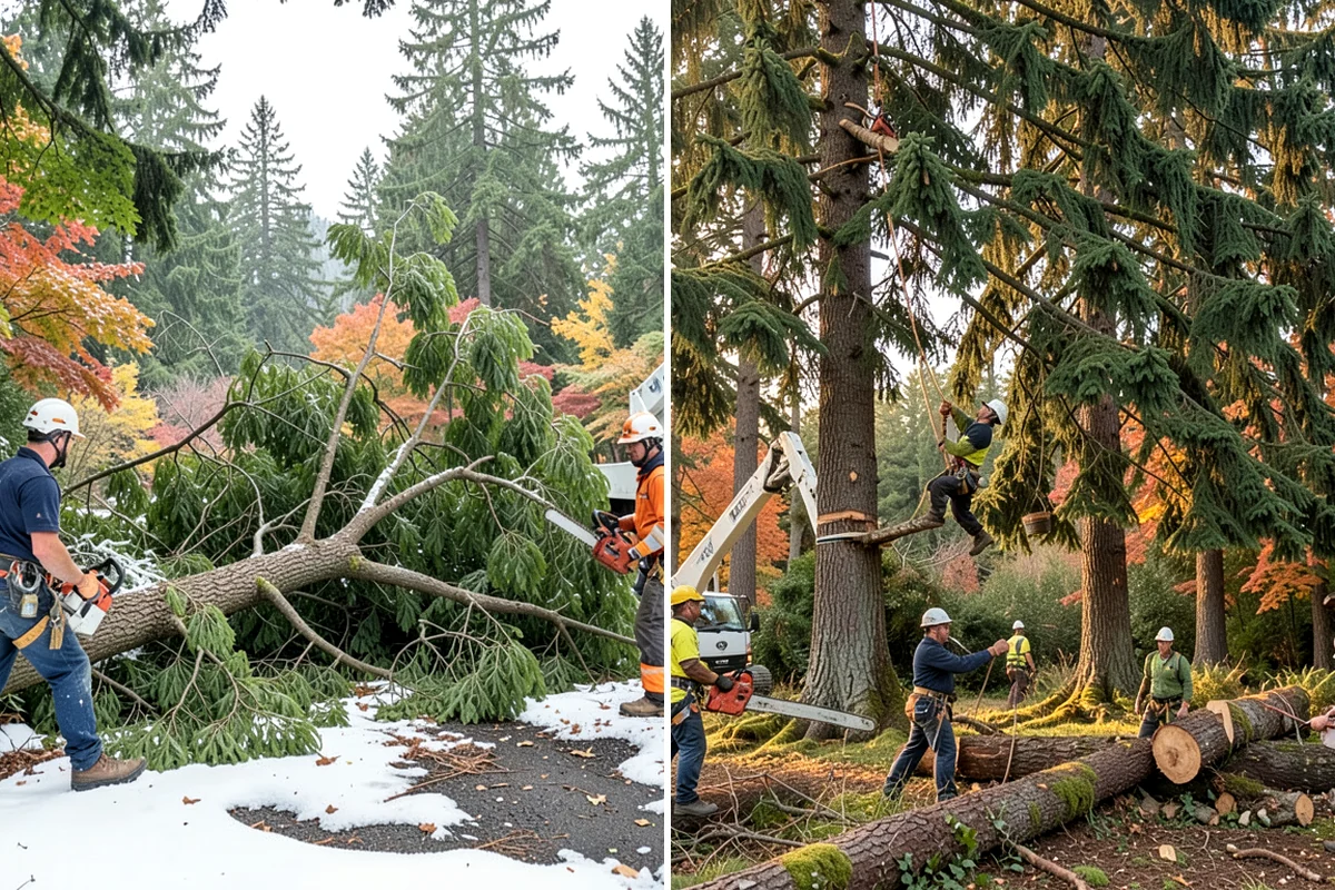 Tree Removal in Fircrest, Pierce County, WA - Site assessment and planning