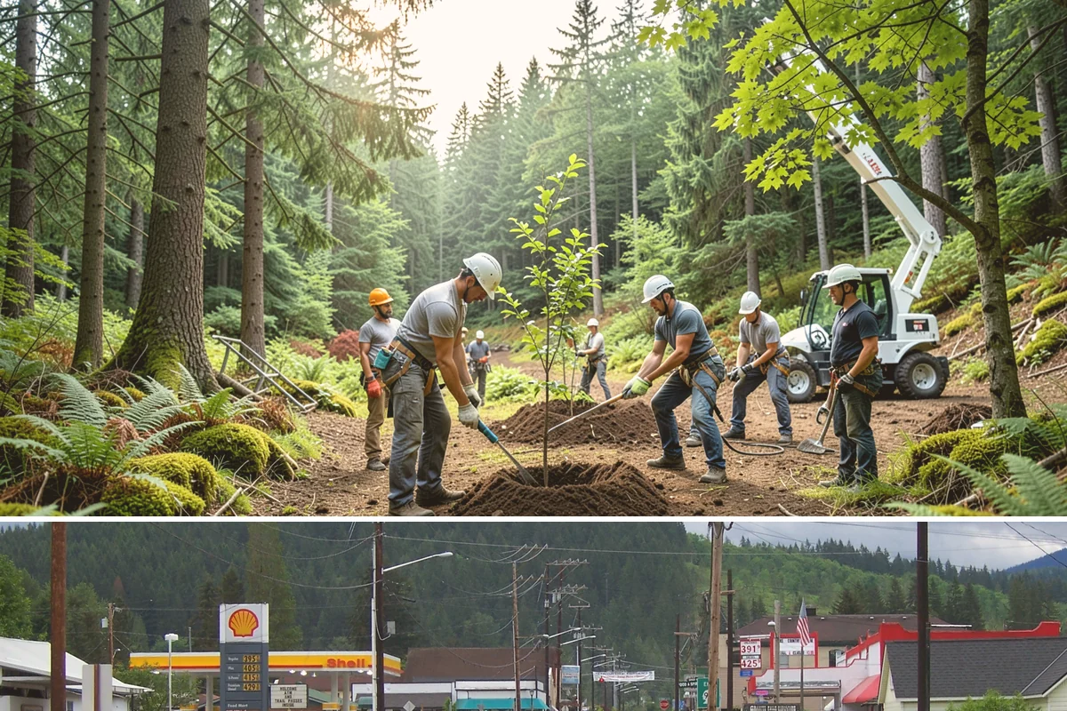 Tree Removal in Granite Falls, Snohomish County, WA - Tree removal can be performed year-round in the Puget Sound climate but is often scheduled during drier months to ensure stable...