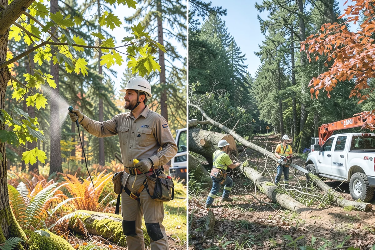 Tree Removal in Hamilton, Skagit County, WA - Site assessment and planning