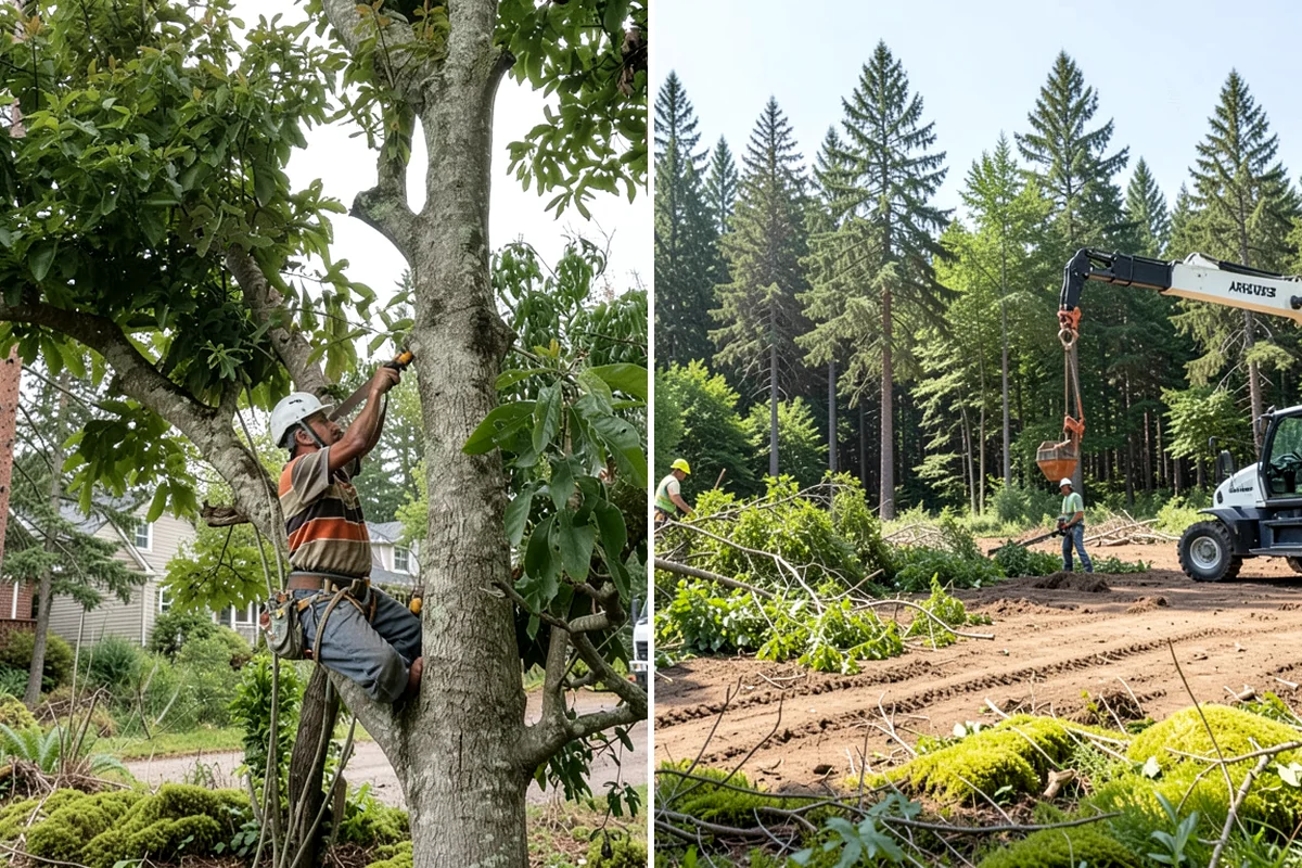 Tree Removal in Kenmore, King County, WA - Site assessment and planning