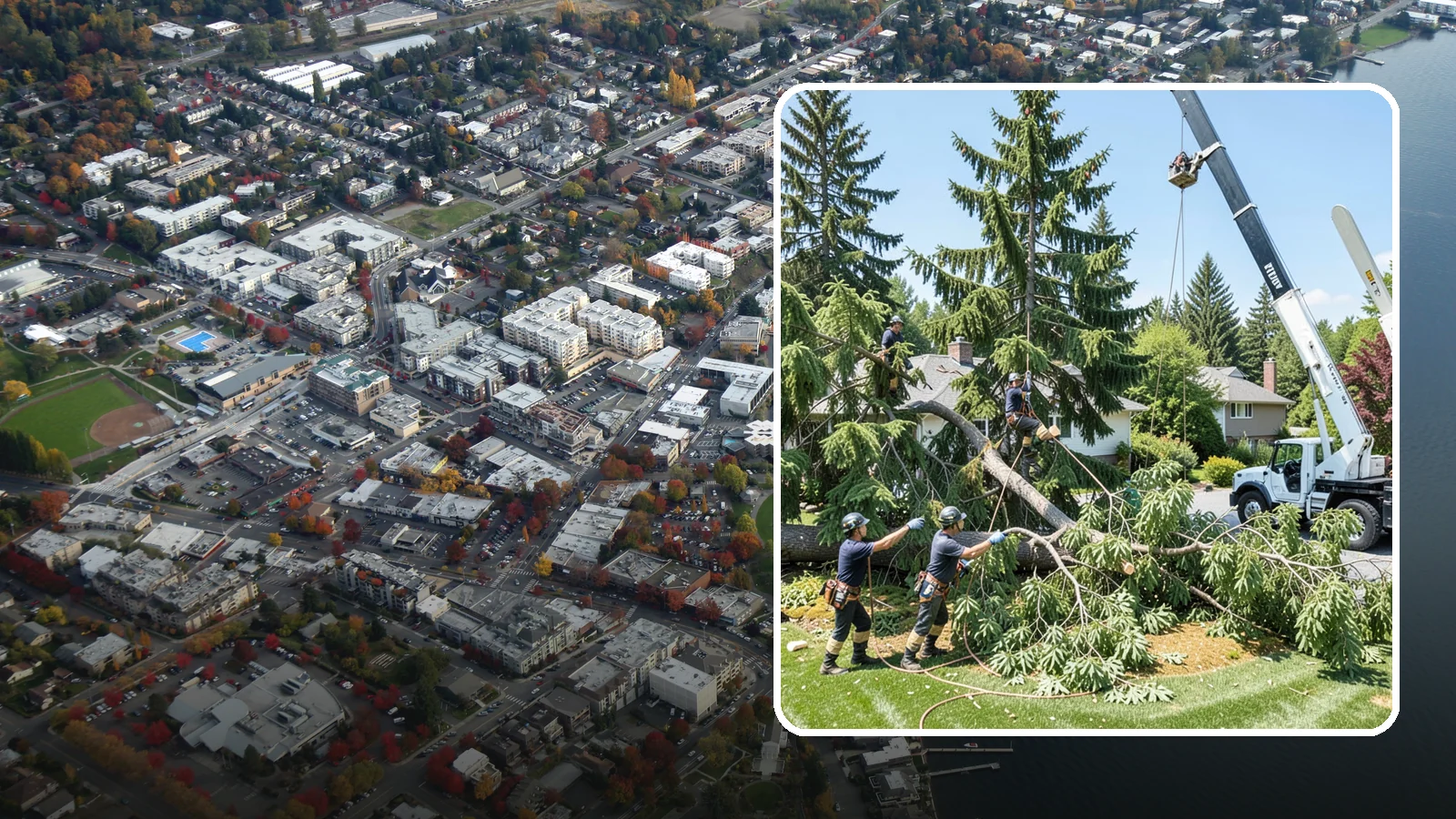 Tree Removal in Kirkland, King County, WA - Safe and complete removal of unwanted, dead, or hazardous trees.