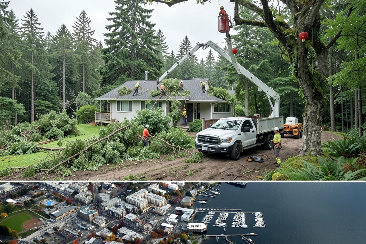 Tree Removal in Kirkland, King County, WA - Tree removal can be performed year-round in the Puget Sound climate but is often scheduled during drier months to ensure stable...