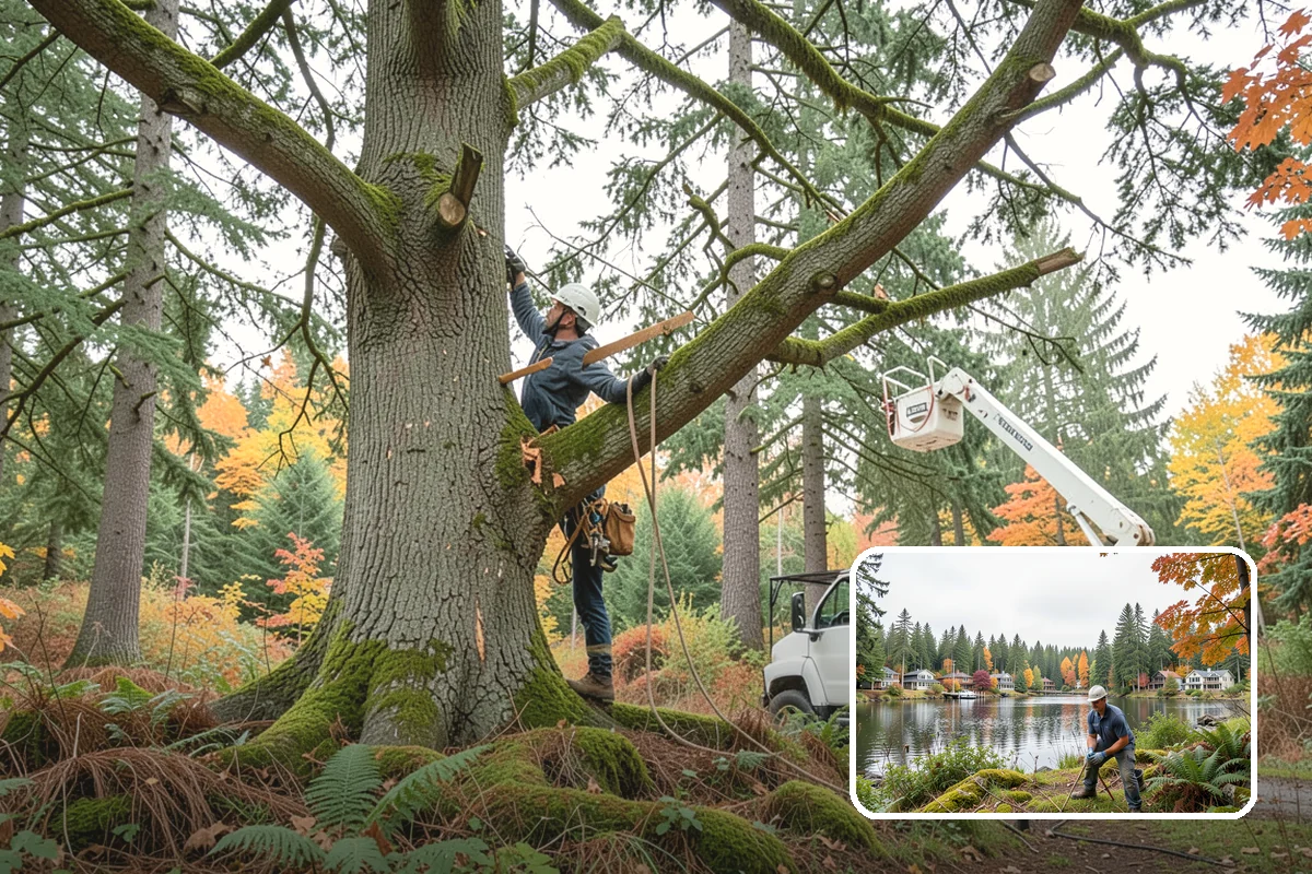 Tree Removal in La Conner, Skagit County, WA - Eliminates safety hazards