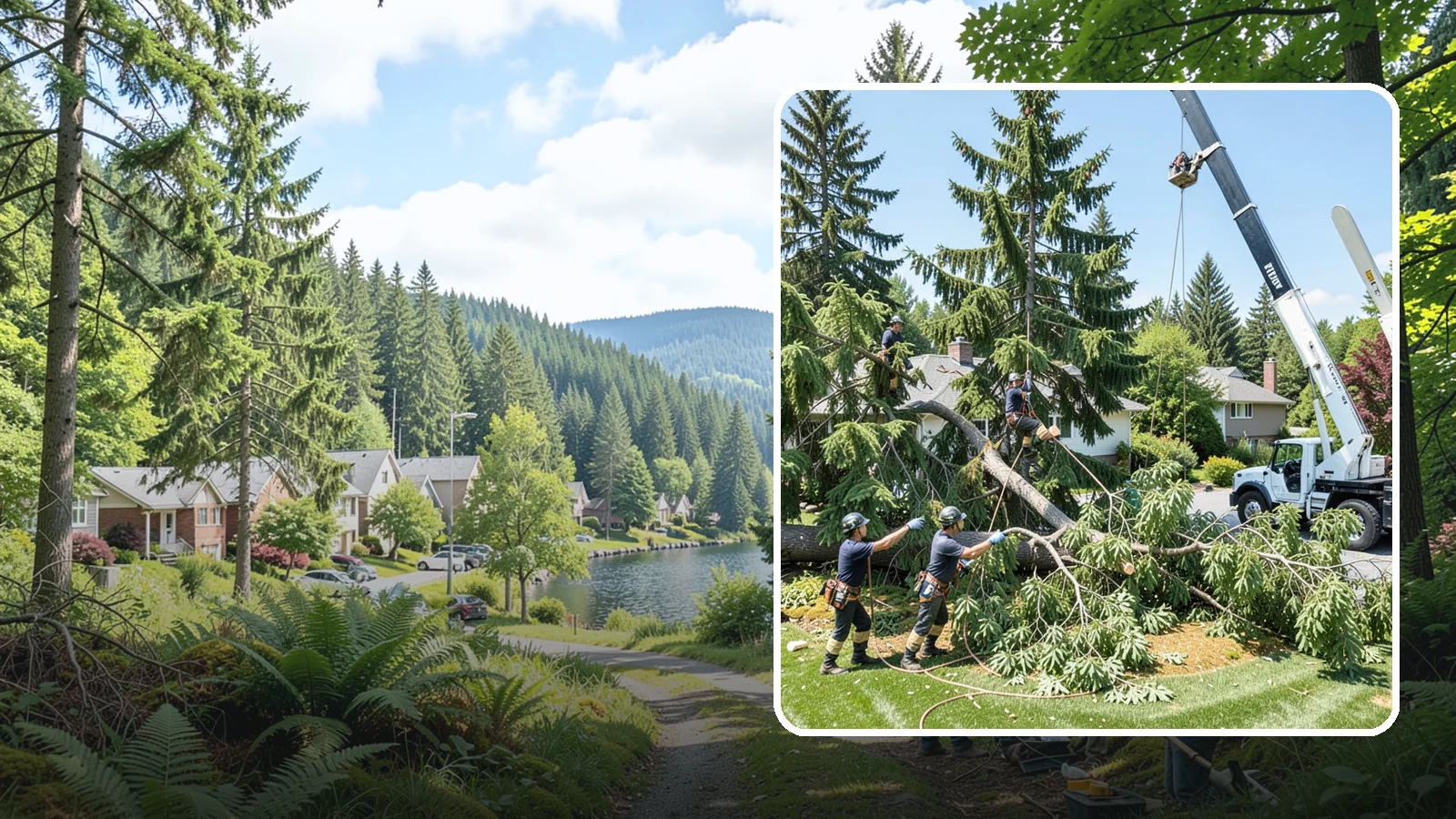 Tree Removal in Lake Forest Park, King County, WA - Safe and complete removal of unwanted, dead, or hazardous trees.