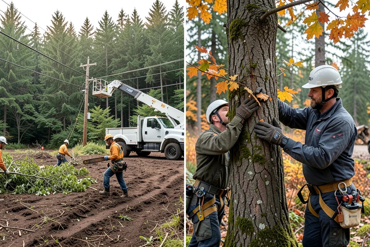 Tree Removal in Lake Forest Park, King County, WA - Site assessment and planning