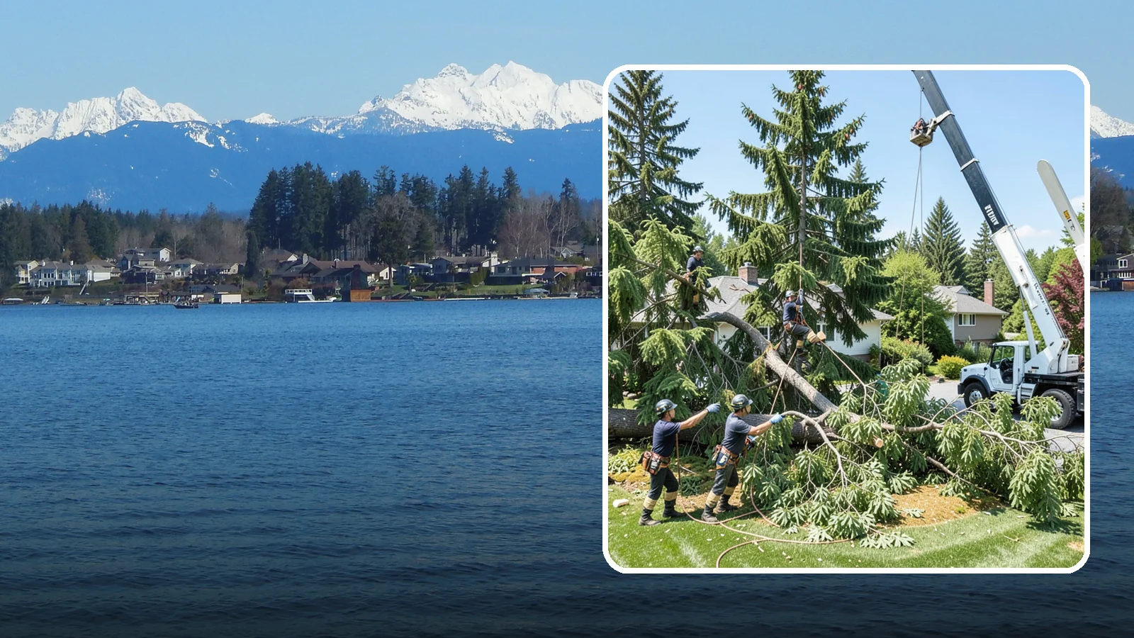 Tree Removal in Lake Stevens, Snohomish County, WA - Safe and complete removal of unwanted, dead, or hazardous trees.