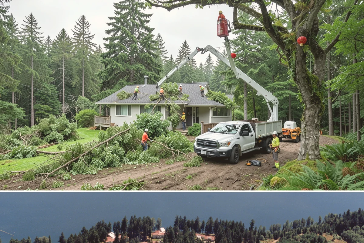 Tree Removal in Lakewood, Pierce County, WA - Tree removal can be performed year-round in the Puget Sound climate but is often scheduled during drier months to ensure stable...