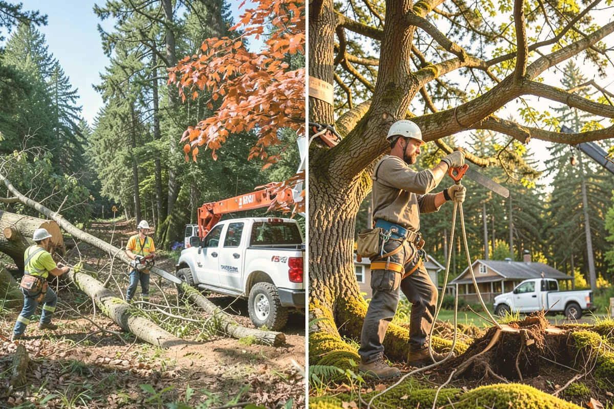 Tree Removal in Langley, Island County, WA - Site assessment and planning