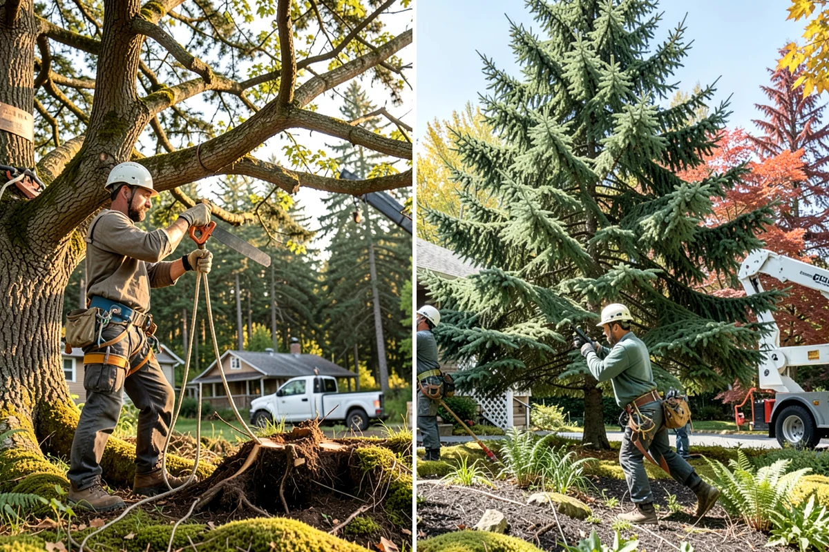 Tree Removal in Maple Valley, King County, WA - Site assessment and planning