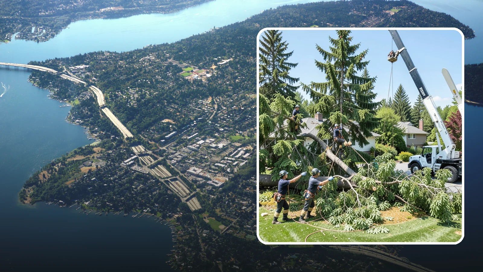 Tree Removal in Mercer Island, King County, WA - Safe and complete removal of unwanted, dead, or hazardous trees.