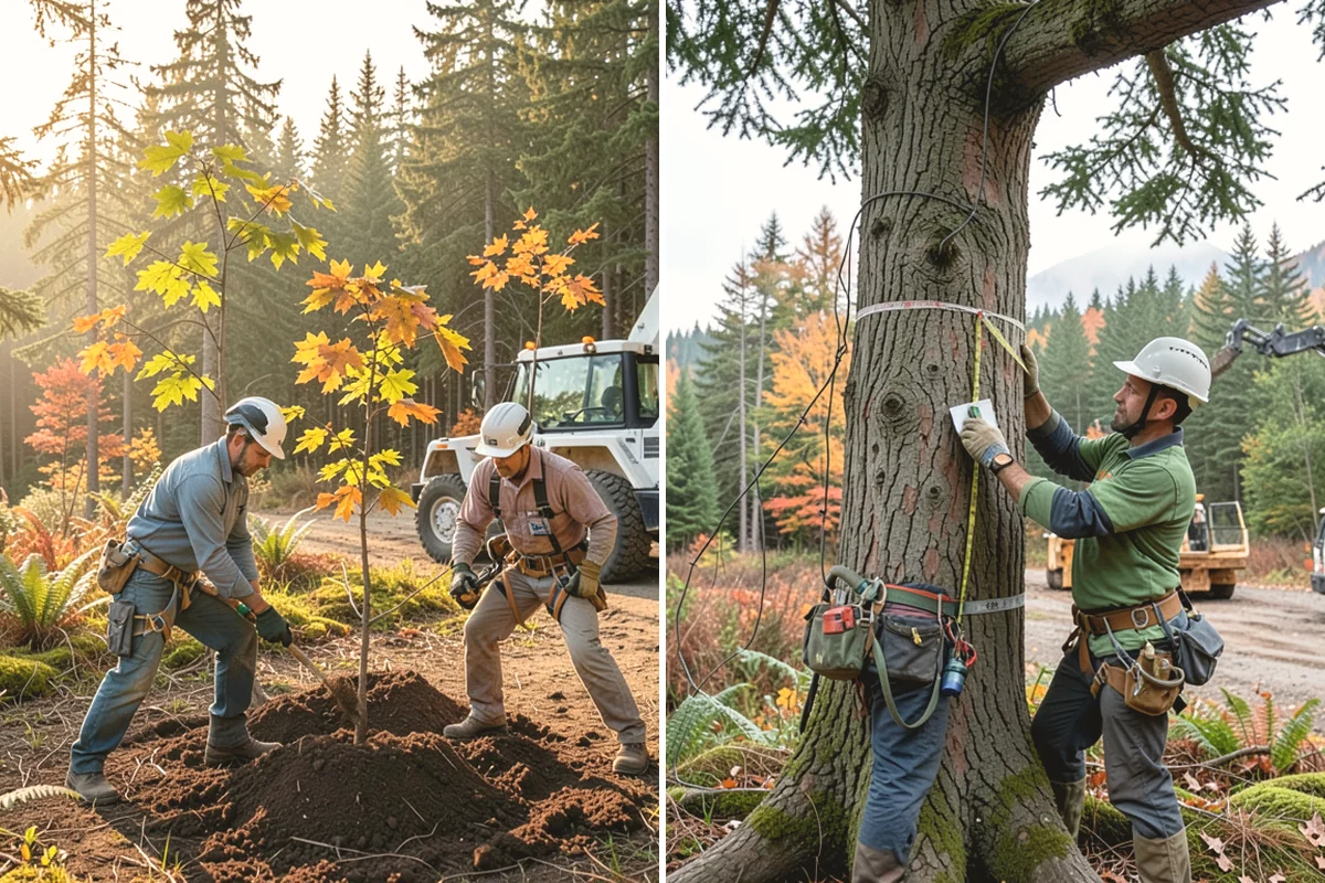 Tree Removal in Mercer Island, King County, WA - Site assessment and planning