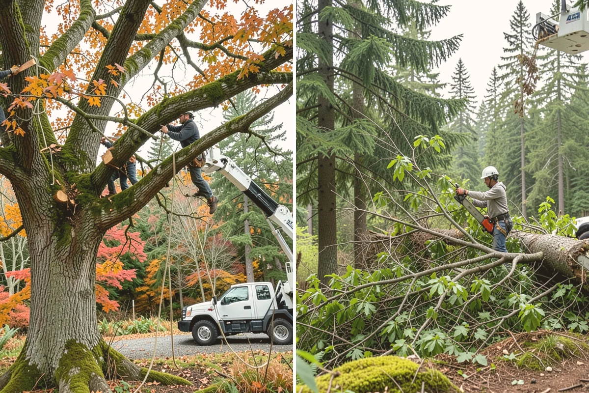 Tree Removal in Milton, King County, WA - Site assessment and planning
