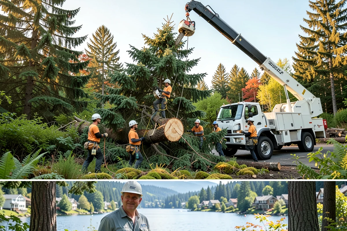 Tree Removal in Milton, King County, WA - Tree removal can be performed year-round in the Puget Sound climate but is often scheduled during drier months to ensure stable...