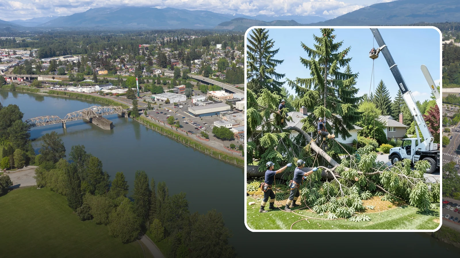 Tree Removal in Mount Vernon, Skagit County, WA - Safe and complete removal of unwanted, dead, or hazardous trees.