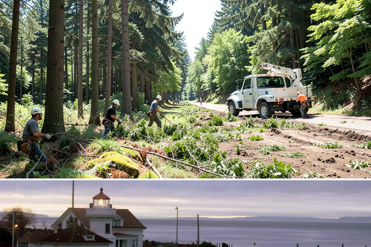 Tree Removal in Mukilteo, Snohomish County, WA - Tree removal can be performed year-round in the Puget Sound climate but is often scheduled during drier months to ensure stable...