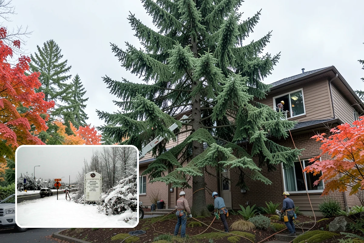 Tree Removal in Newcastle, King County, WA - Eliminates safety hazards