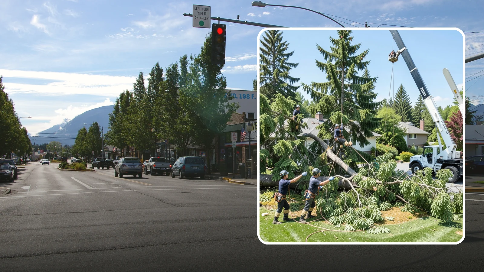 Tree Removal in North Bend, King County, WA - Safe and complete removal of unwanted, dead, or hazardous trees.