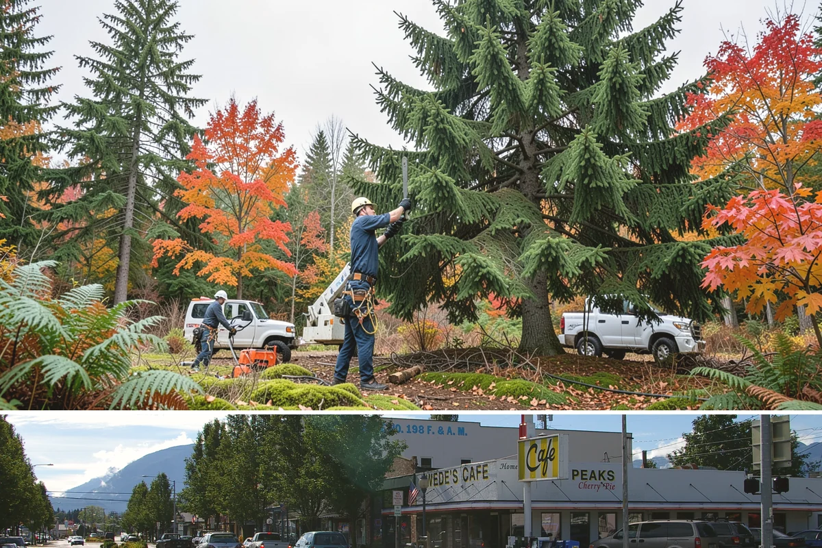 Tree Removal in North Bend, King County, WA - Tree removal can be performed year-round in the Puget Sound climate but is often scheduled during drier months to ensure stable...