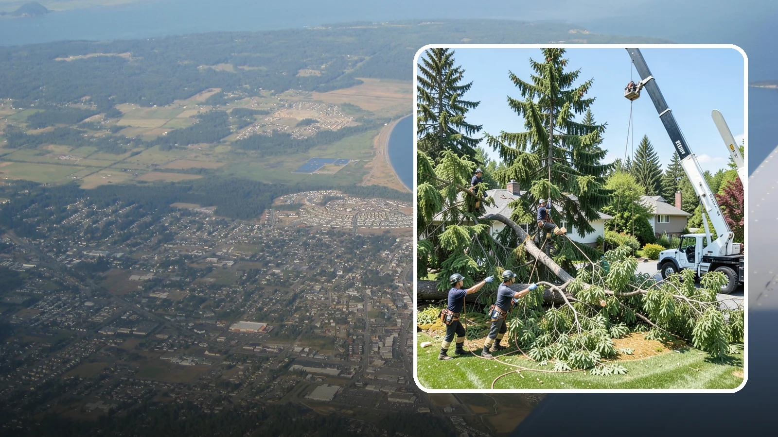 Tree Removal in Oak Harbor, Island County, WA - Safe and complete removal of unwanted, dead, or hazardous trees.