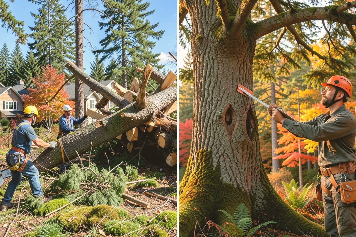 Tree Removal in Orting, Pierce County, WA - Site assessment and planning