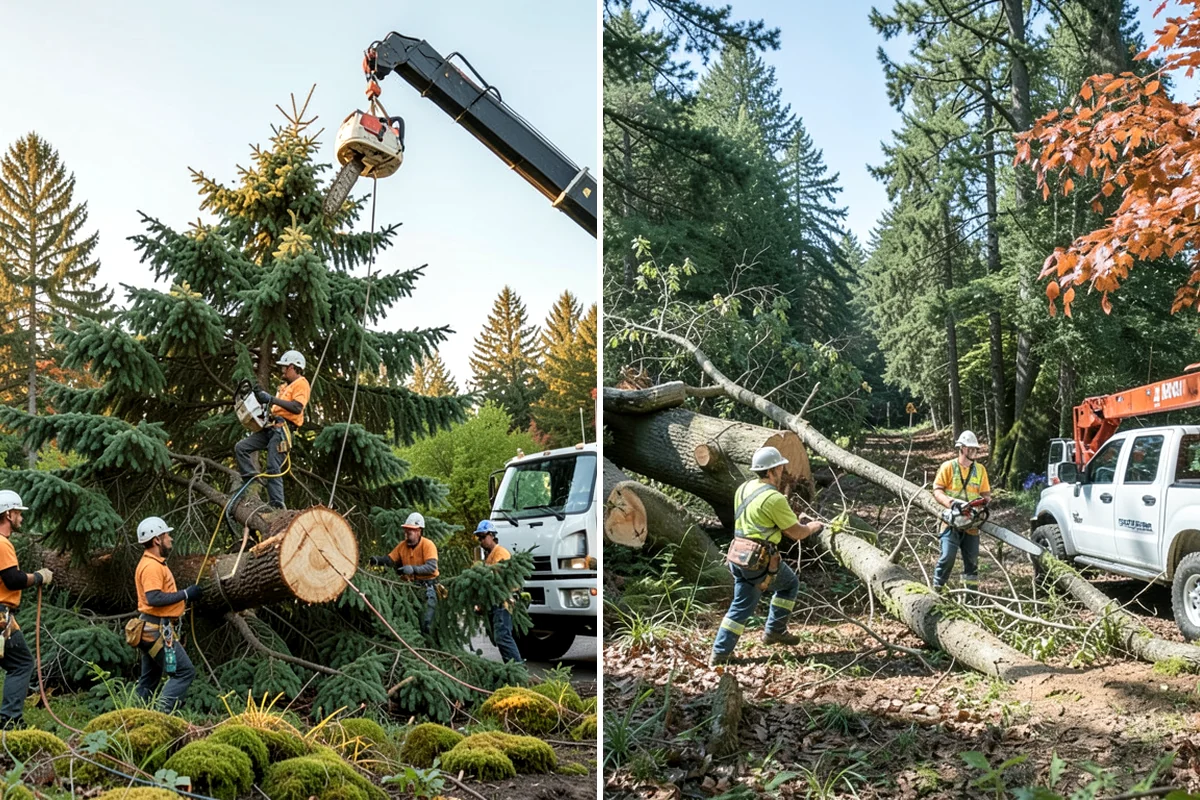 Tree Removal in Pacific, King County, WA - Site assessment and planning