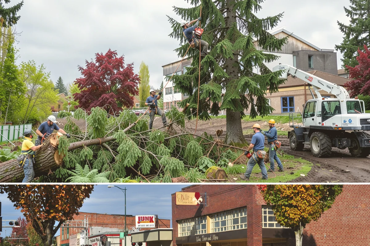 Tree Removal in Puyallup, Pierce County, WA - Tree removal can be performed year-round in the Puget Sound climate but is often scheduled during drier months to ensure stable...
