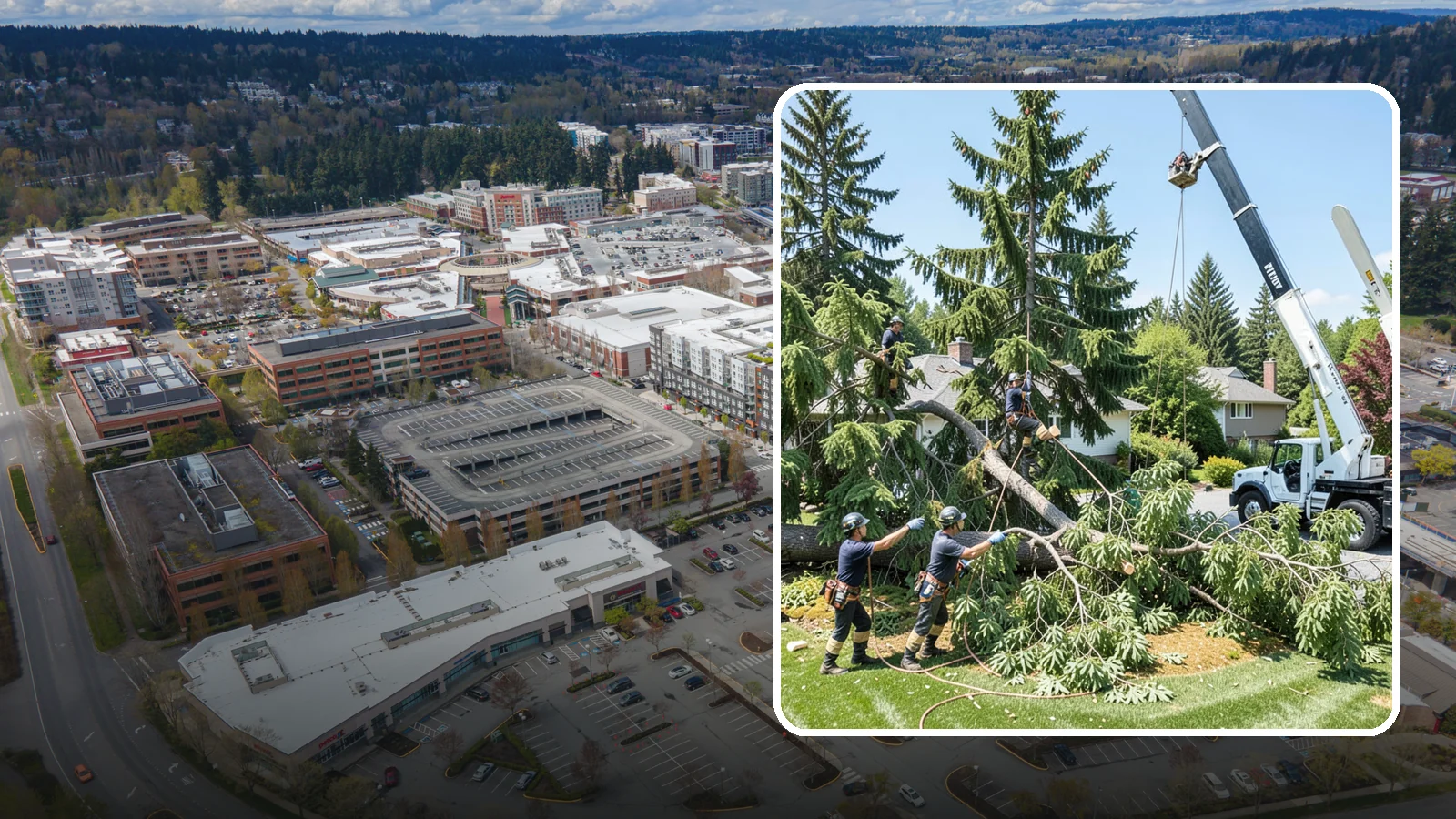 Tree Removal in Redmond, King County, WA - Safe and complete removal of unwanted, dead, or hazardous trees.