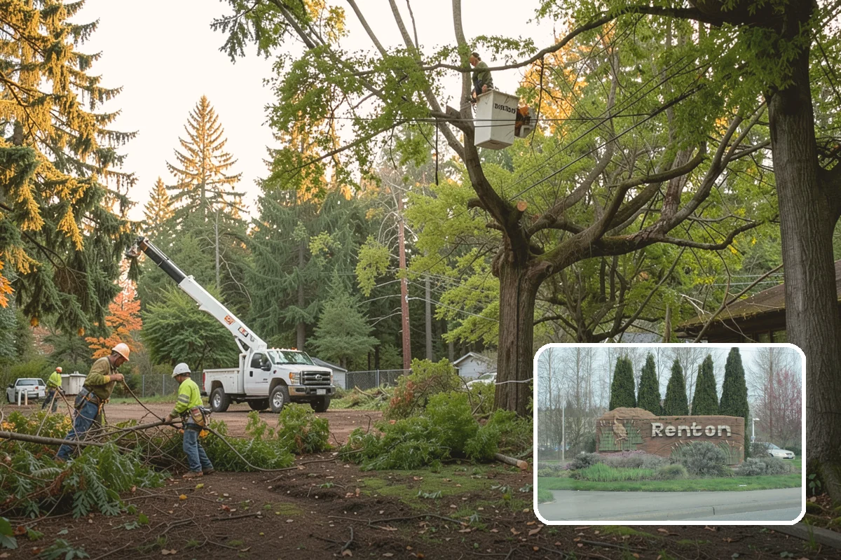 Tree Removal in Renton, King County, WA - Eliminates safety hazards