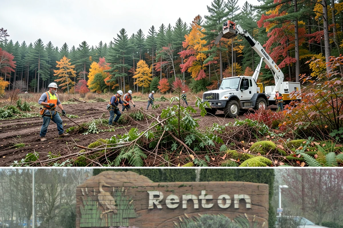 Tree Removal in Renton, King County, WA - Tree removal can be performed year-round in the Puget Sound climate but is often scheduled during drier months to ensure stable...