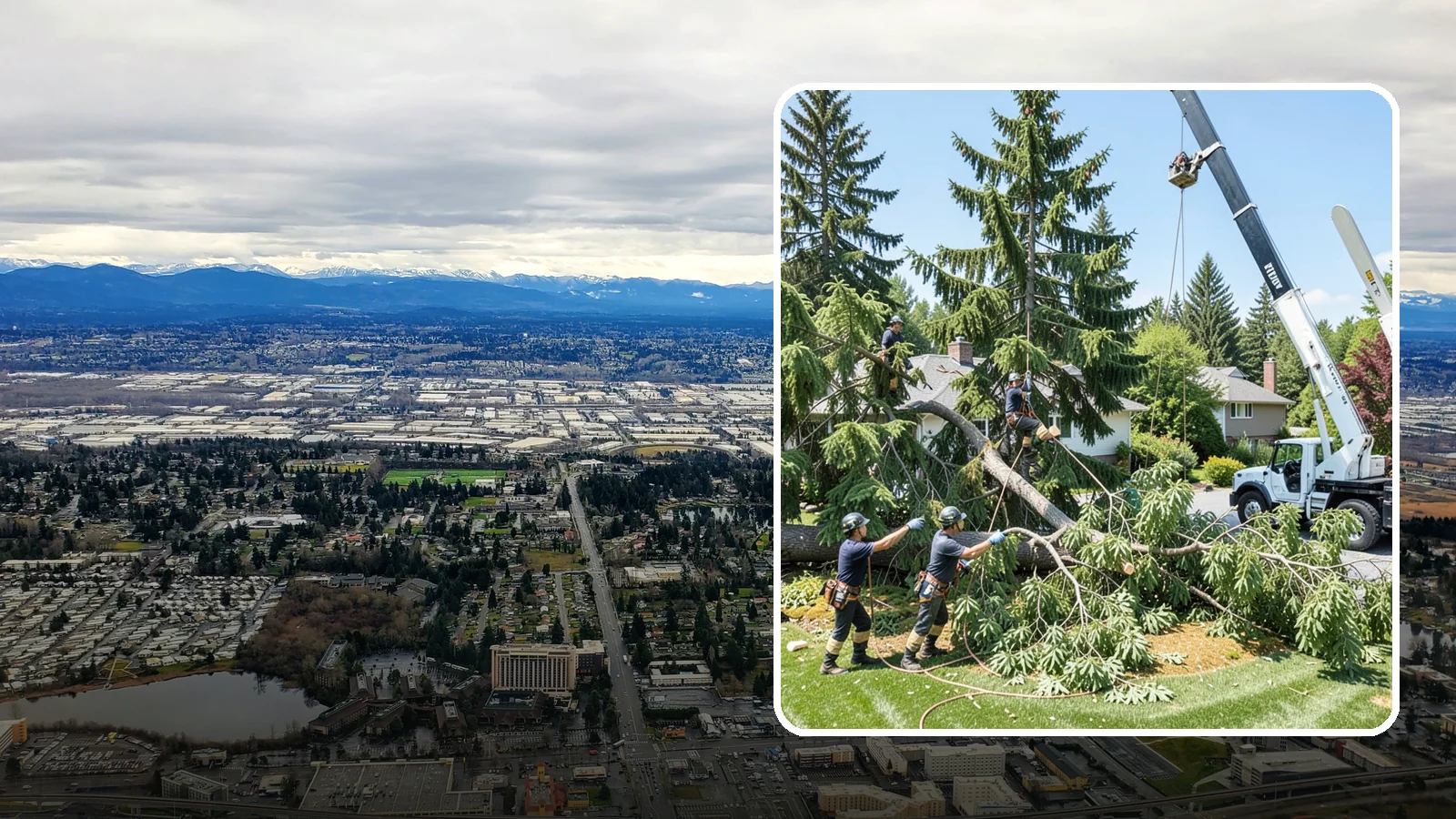Tree Removal in SeaTac, King County, WA - Safe and complete removal of unwanted, dead, or hazardous trees.
