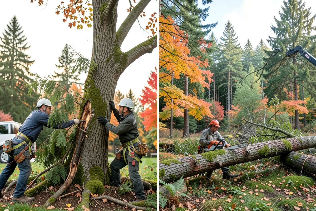 Tree Removal in SeaTac, King County, WA - Site assessment and planning