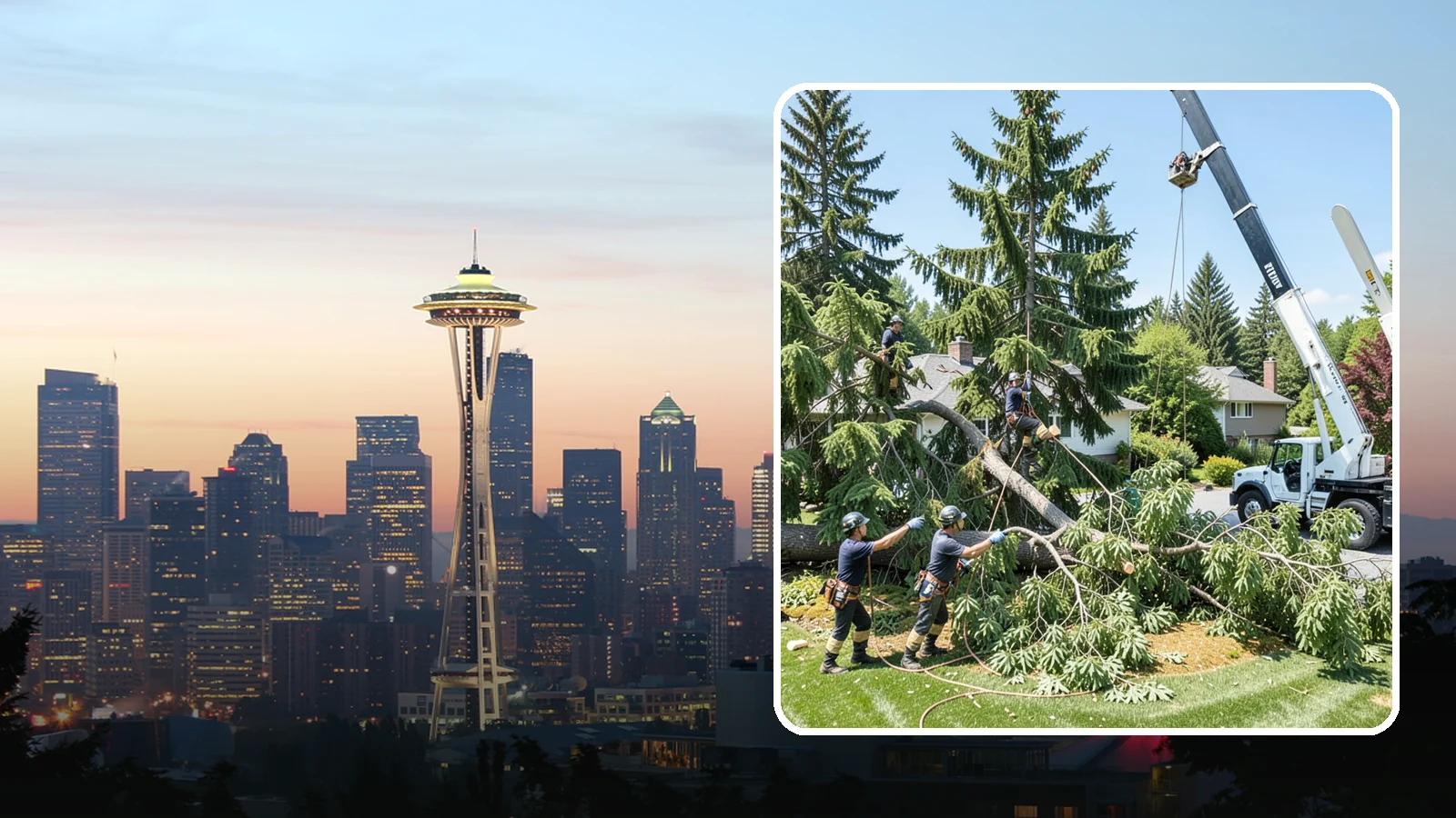 Tree Removal in Seattle, King County, WA - Safe and complete removal of unwanted, dead, or hazardous trees.