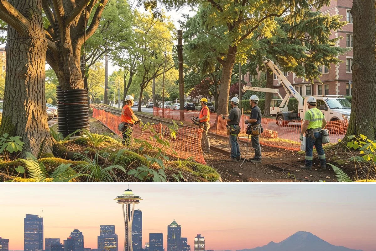 Tree Removal in Seattle, King County, WA - Tree removal can be performed year-round in the Puget Sound climate but is often scheduled during drier months to ensure stable...
