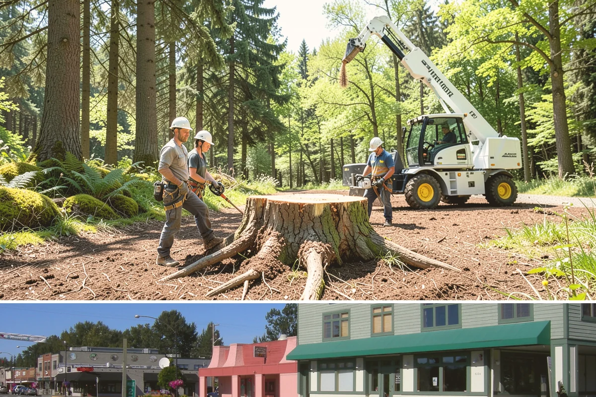 Tree Removal in Snoqualmie, King County, WA - Tree removal can be performed year-round in the Puget Sound climate but is often scheduled during drier months to ensure stable...