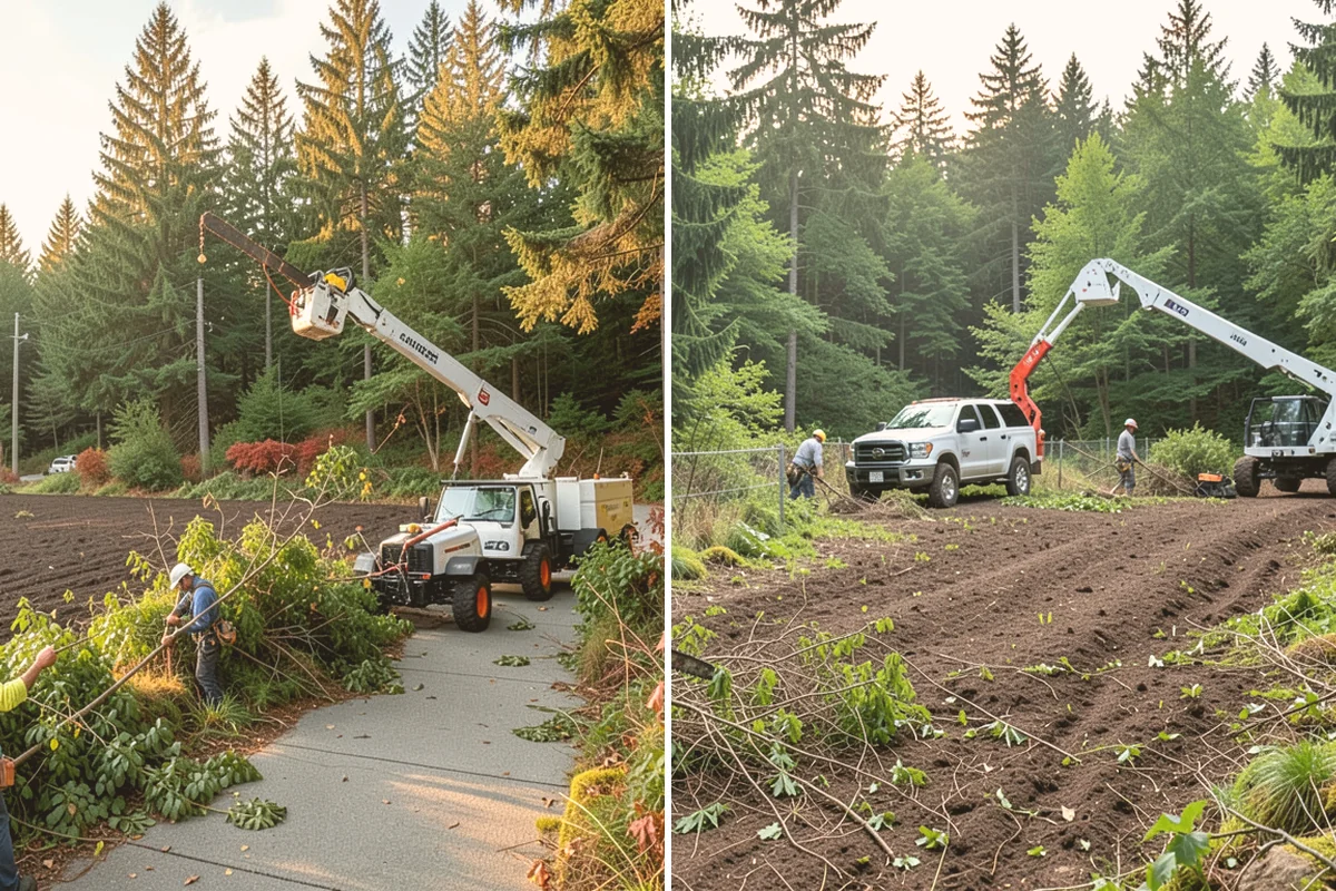 Tree Removal in Stanwood, Snohomish County, WA - Site assessment and planning