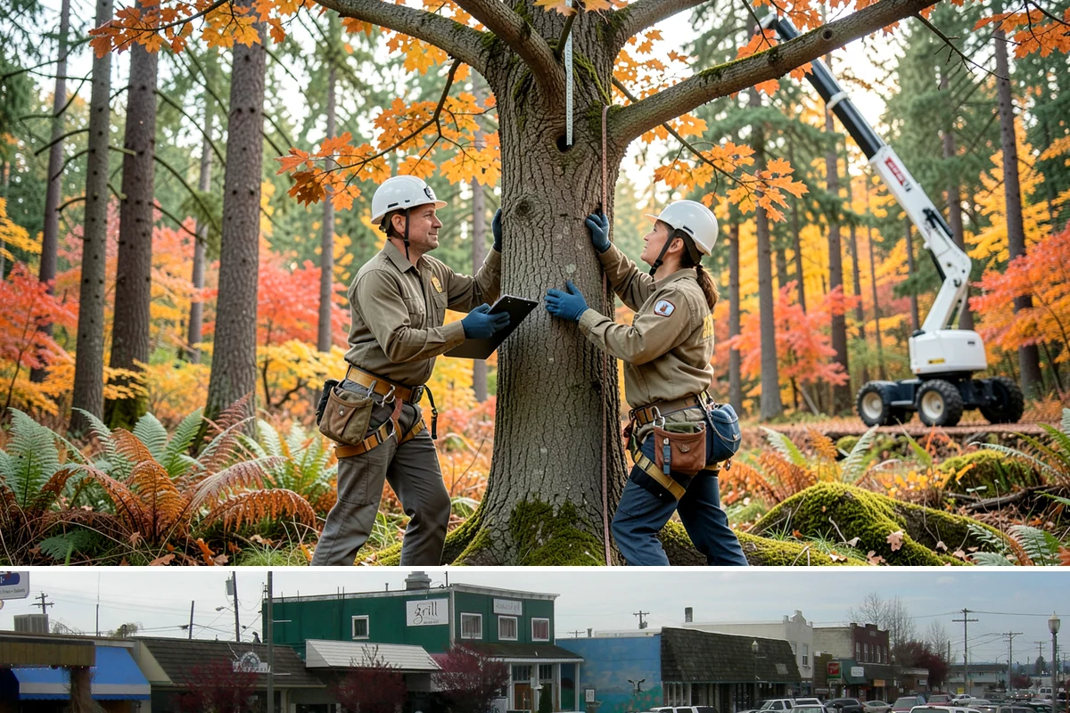Tree Removal in Stanwood, Snohomish County, WA - Tree removal can be performed year-round in the Puget Sound climate but is often scheduled during drier months to ensure stable...