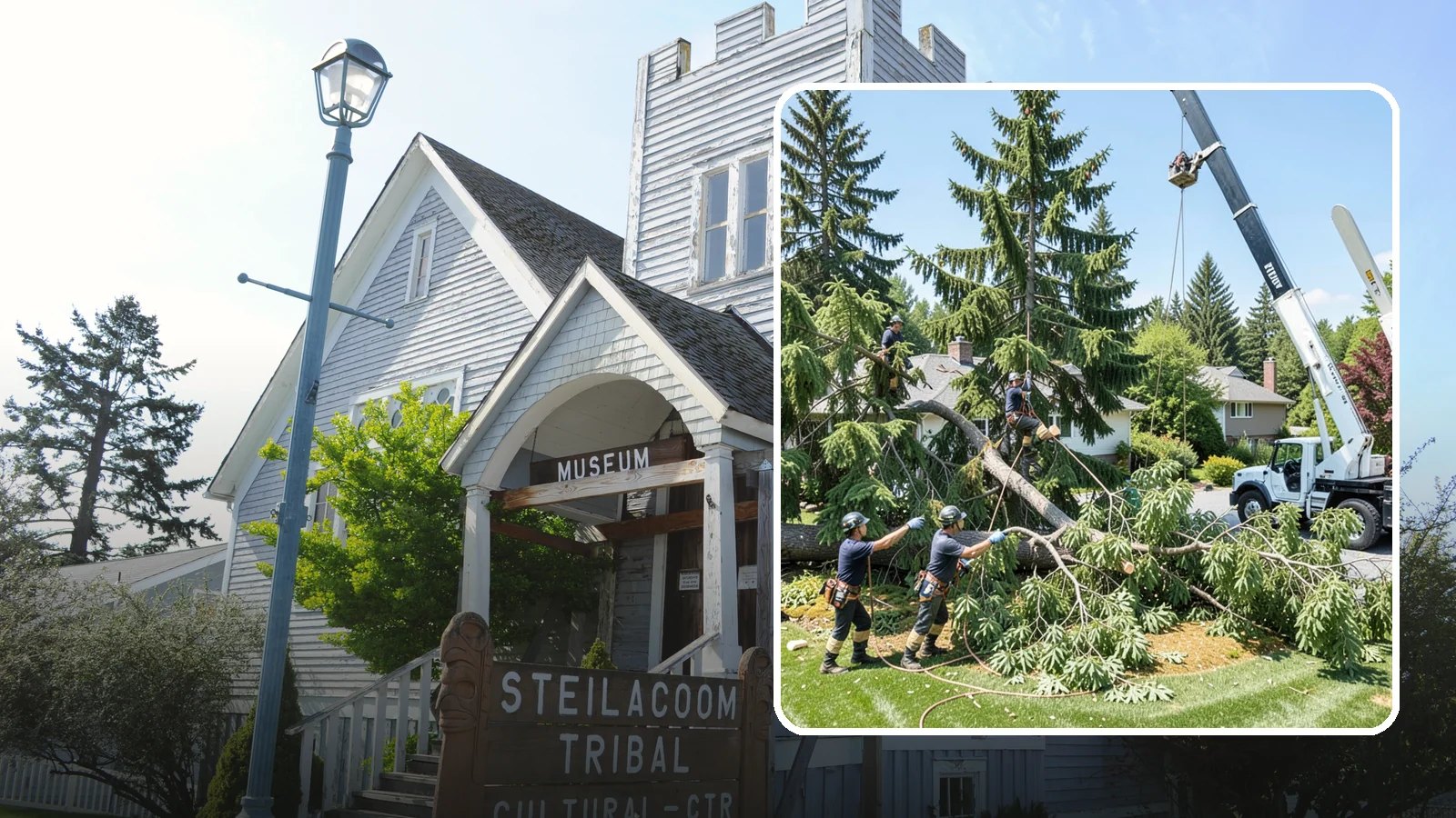 Tree Removal in Steilacoom, Pierce County, WA - Safe and complete removal of unwanted, dead, or hazardous trees.