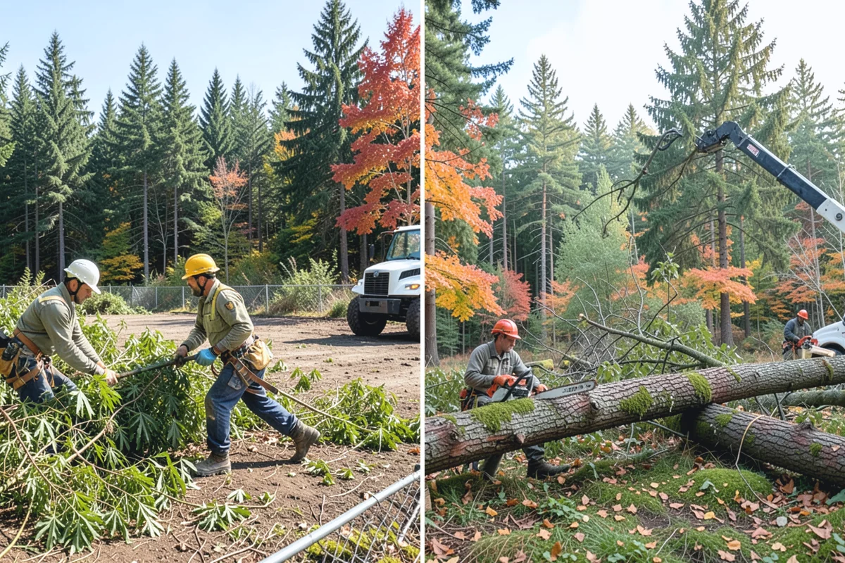 Tree Removal in Sumner, Pierce County, WA - Site assessment and planning