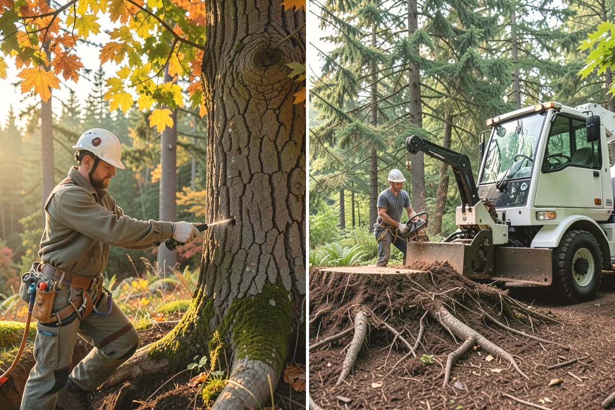 Tree Removal in Tukwila, King County, WA - Site assessment and planning