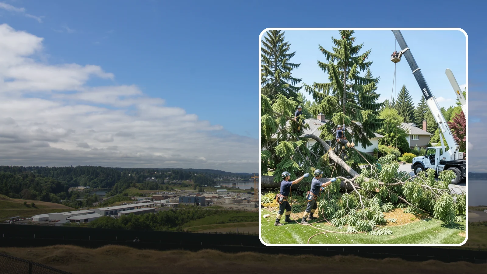 Tree Removal in University Place, Pierce County, WA - Safe and complete removal of unwanted, dead, or hazardous trees.