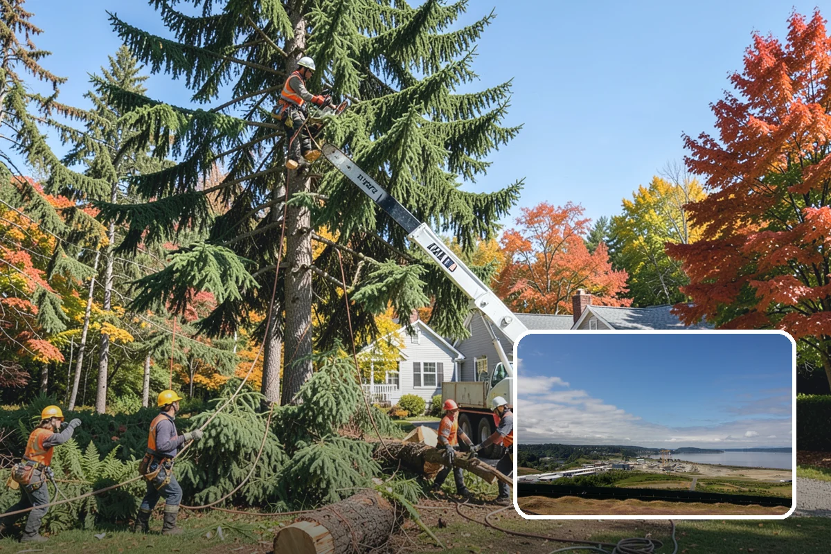 Tree Removal in University Place, Pierce County, WA - Eliminates safety hazards